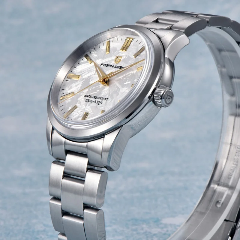 PAGANI DESIGN 1734 reloj de cuarzo de lujo para hombre, relojes de negocios luminosos de acero inoxidable resistentes al agua para hombre, reloj para hombre