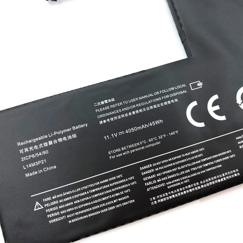 11.1v4000mAh for Lenovo S41-70 S41-75 300S L14L2P21 L14M2P21multi Model Compatible with Long Endurance and Stable Laptop Battery