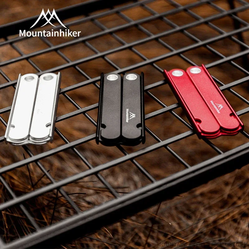 

Mountainhiker Foldable Household Aluminum Clothes Hanger, Outdoor Camping Portable Clothes Hanger, Travel Metal Clothes Hanger