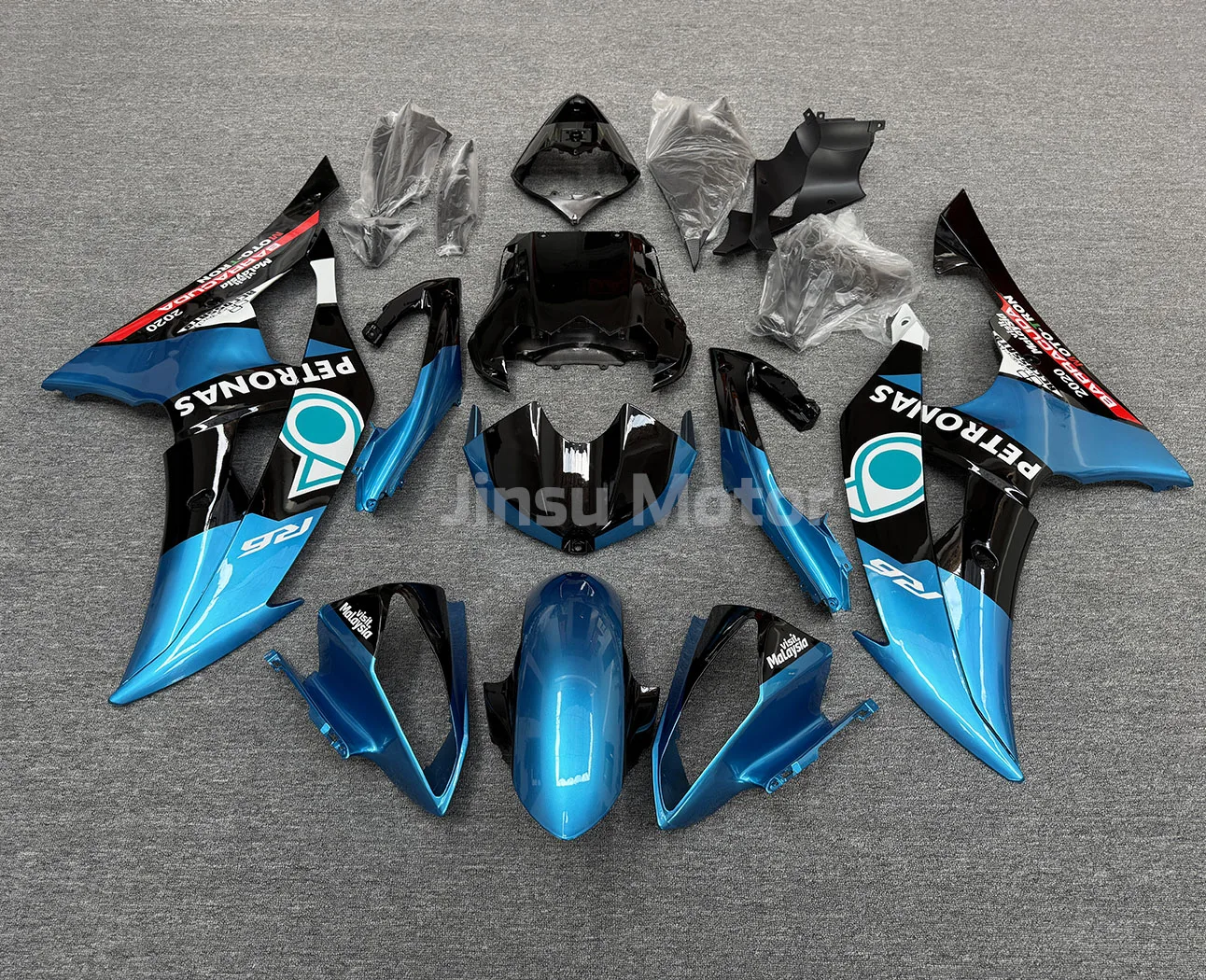 

Motorcycle fairing fits Yamaha YZF-R6 2008 2009 2010 2011 2012 2013 2014 2015 2016 YZF600 08 09 10 11 12-16 Year fairing Blue