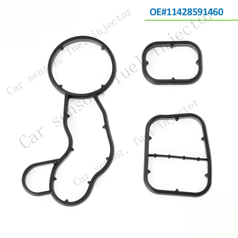 Q+ 3X For BMW X1 X2 430I MINI COOPER CLUBMAN Oil Cooler Filter Housing Gasket Seal