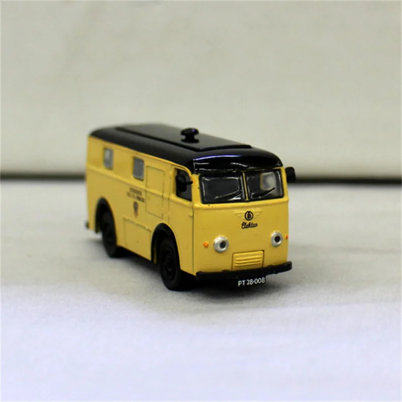 1/87 HO Scale Car Model Minibus Model Miniature Collection HO Scene Decoration Sand Table Landscape