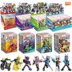 BLOKEES Kamen Rider Building Blocks Kabuto Geats Kaixa Delta Masked Rider Action Figure Assembled Toys
