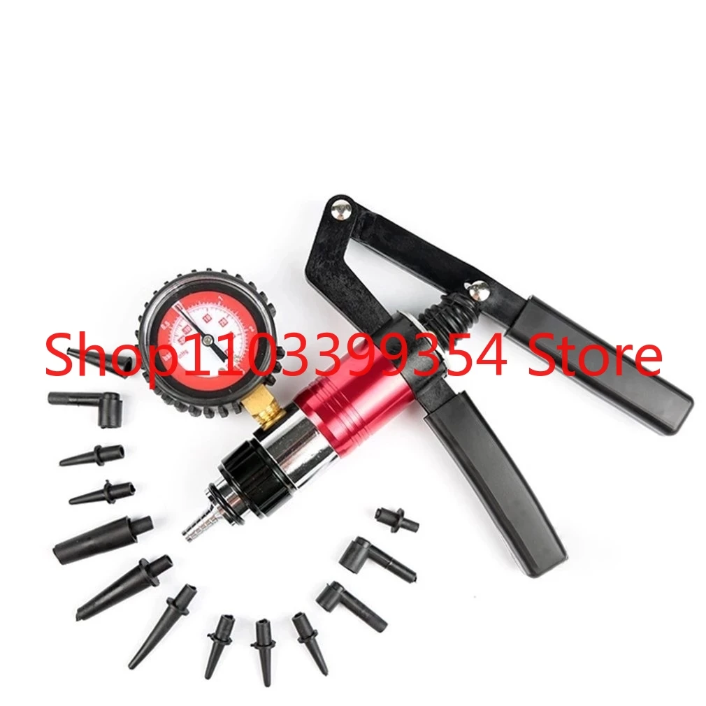 

Hand Held DIY Brake Fluid Bleeder Tools Vacuum Pistol Pump Tester Kit Body Pressure Vacuum Fluid Reservoir Oil Tester