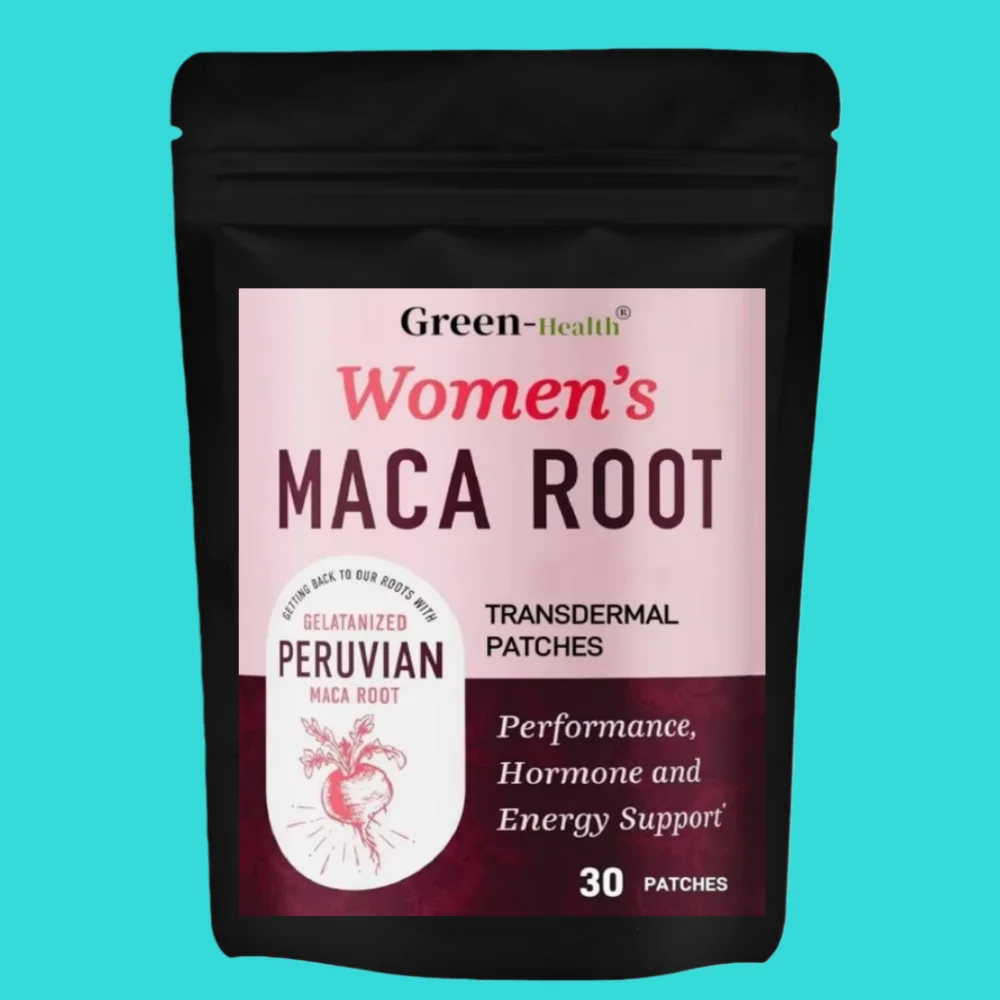 

Женские прозрачные нашивки из корня маки (30 нашивок) | Energy Boost, Hormone Balance и менопауза Comfort