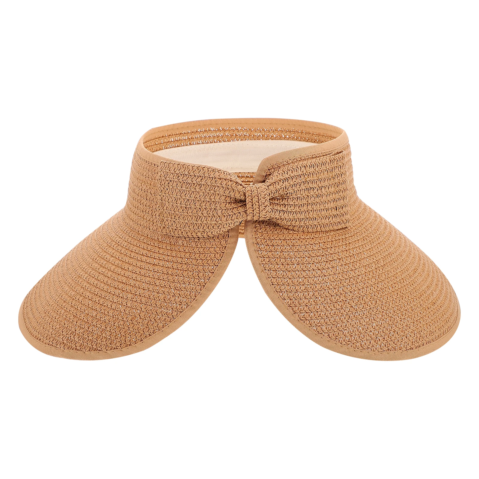 

Straw Hat Lightweight Summer Women Wide Brim Outdoor Travel Elegant High Quality Material Simple Design Smooth Workmanship Straw