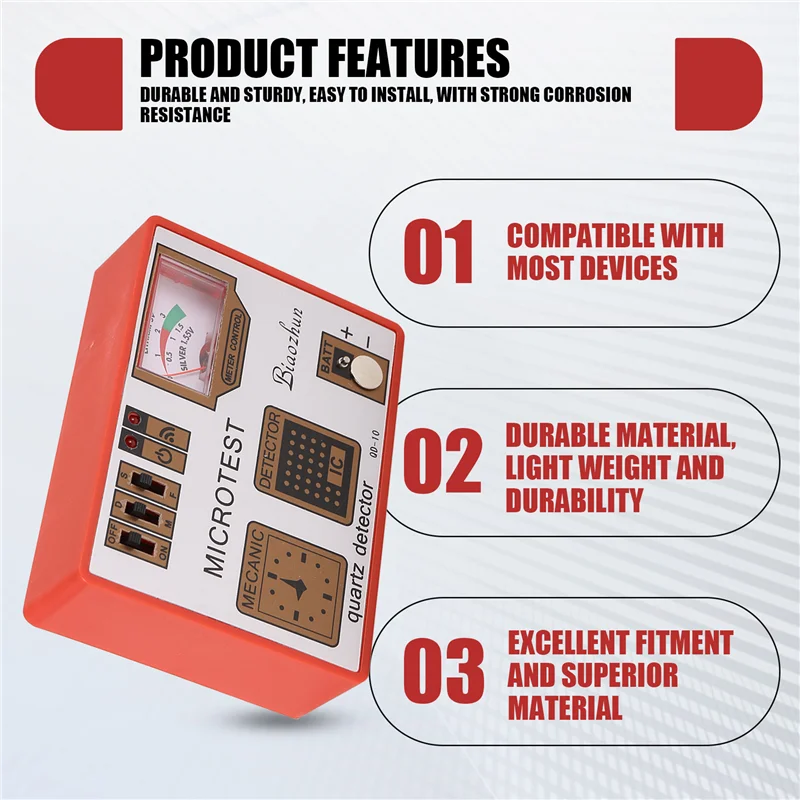 

LLCS-Demagnetization/Battery Measure/Pulse/Quartz Tester Machine Watch Tool For Detecting Battery Capacity