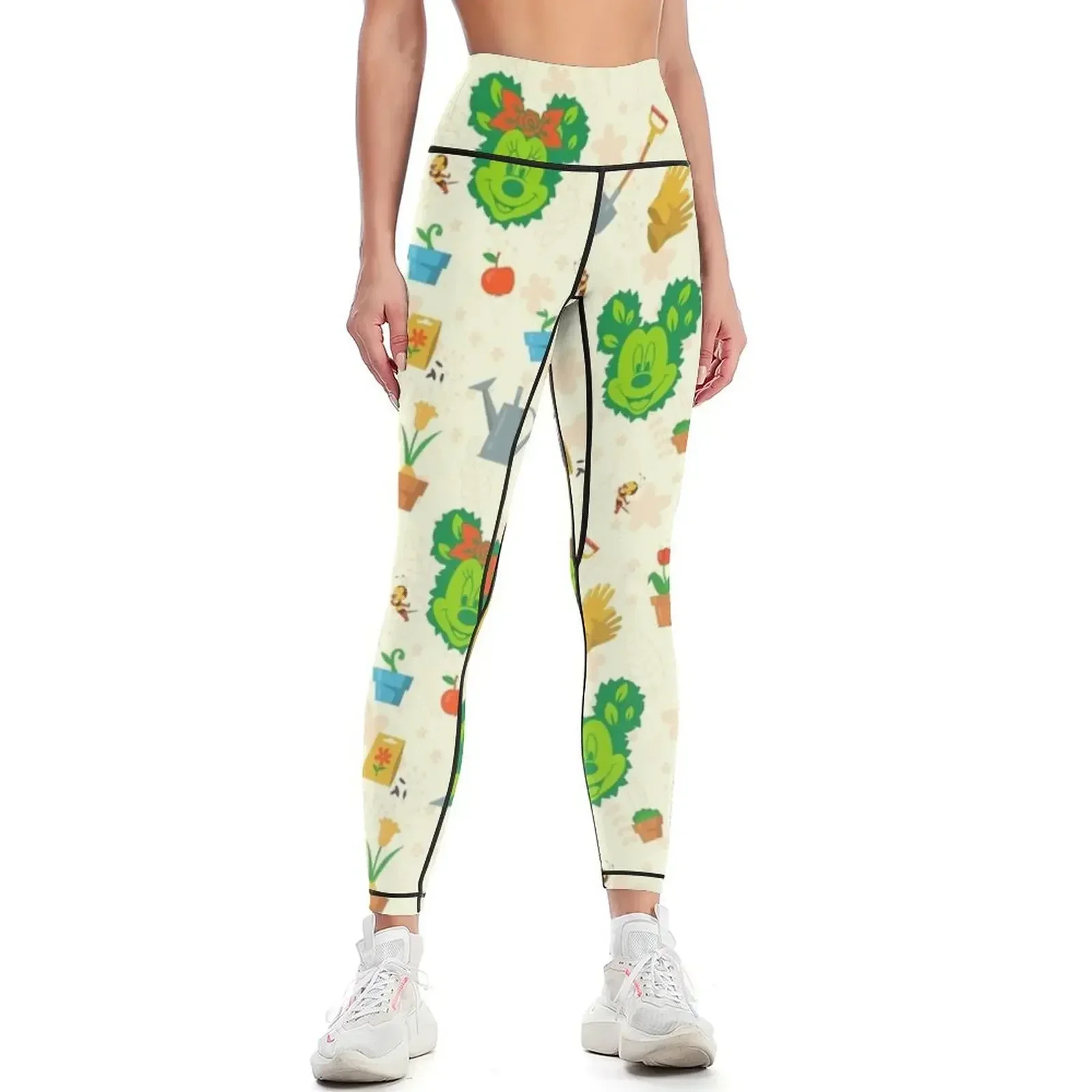 

Flower & Garden Festival Leggings trousers sports shirts gym gym sportswear woman sport set Womens Leggings
