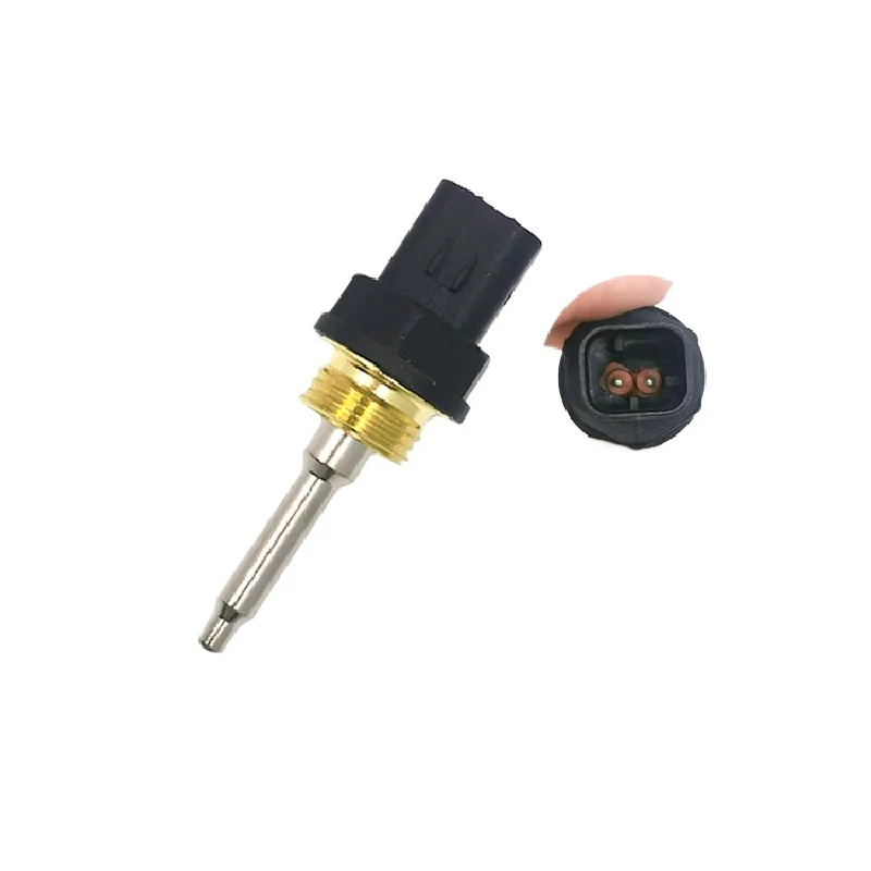 

Suitable for Caterpillar E330D C9 engine water temperature sensor temperature sensing plug 256-6453 excavator accessories