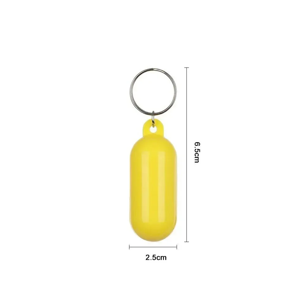 100% Brand New 2pcs Floating Keyring Fender Buoyant Key Ring Marine Sailing Boat Float Keychain Replacement  Car Accessories