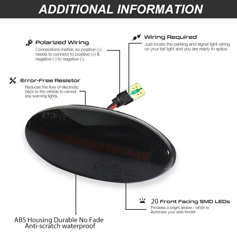 لنيسان X-trail قاشقاي J10 مكعب جوك ليف ميكرا ميكرا K13 ملاحظة E11 سيارة الجانب ماركر ضوء الديناميكي LED بدوره مصباح إشارة T10