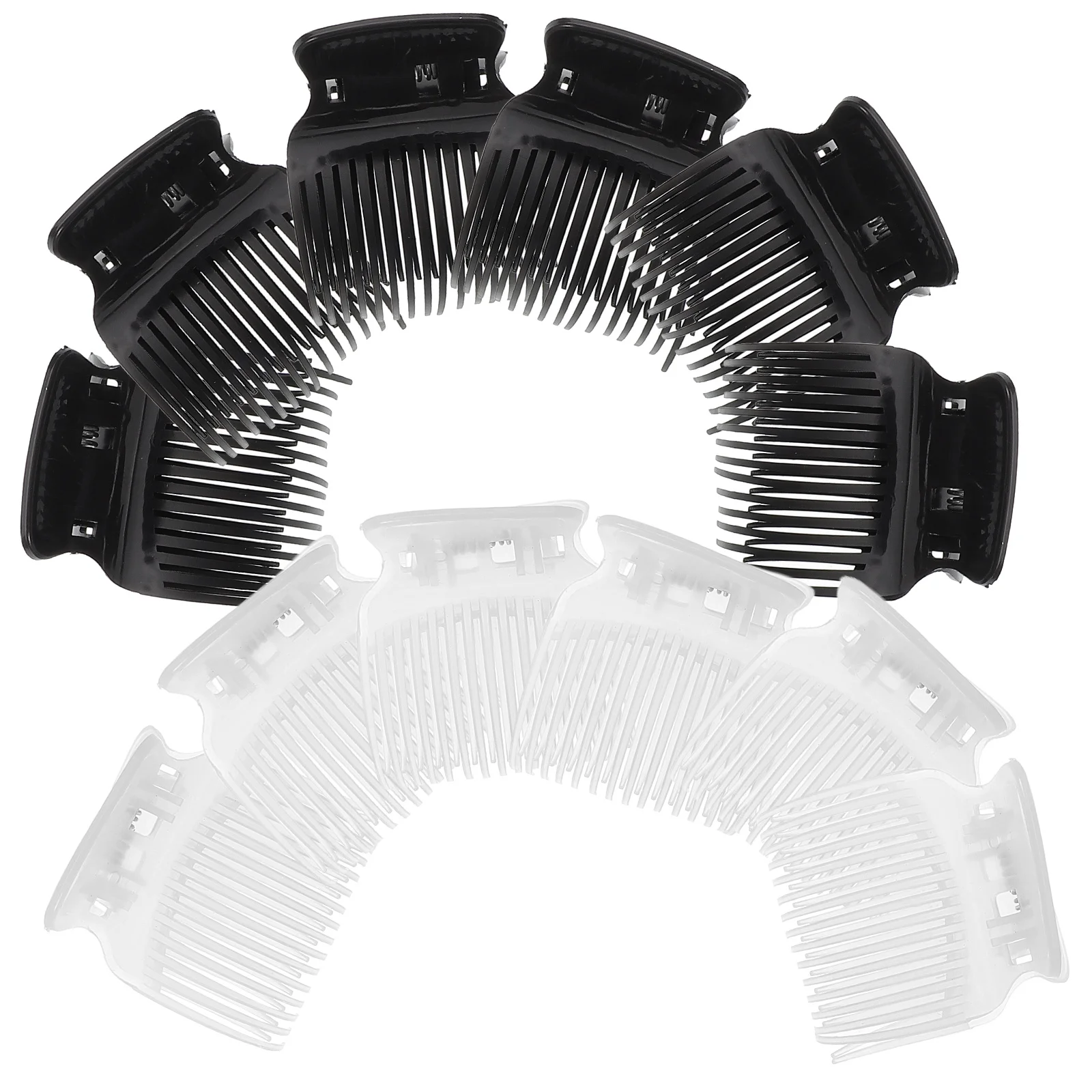 

12Pcs Replacement Hot Roller Clips Strong Grip Plastic Curler Claws for Electric Rollers Volume Styling Easy Curling