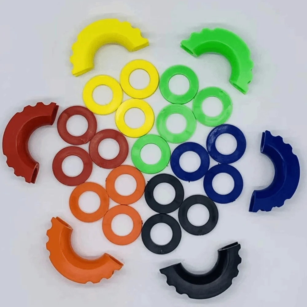 Trail Gear Protective Sleeve D Ring Shackle Heavy Duty U Shape Tow Hook Bumper Fit Steel Build Recovery Hook Car Accessory