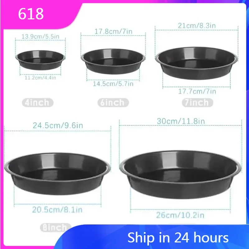 

2pcs 30.5cm PP Round Succulent Plant Flower Pot Saucer Plant Trays Supplies Decor Outdoor Tool Parts For Garden Home Accessory