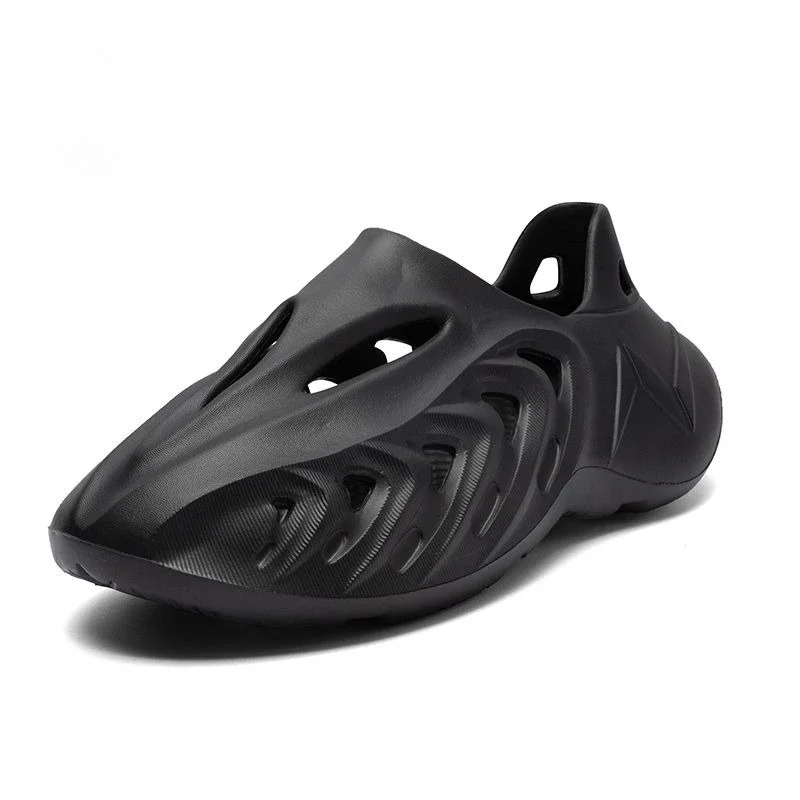 

Мужская обувь с отверстиями, камуфляжная спортивная пляжная новая мода, японская нескользящая обувь из ЭВА с открытым носком, дешевые мужские сандалии Liquidation