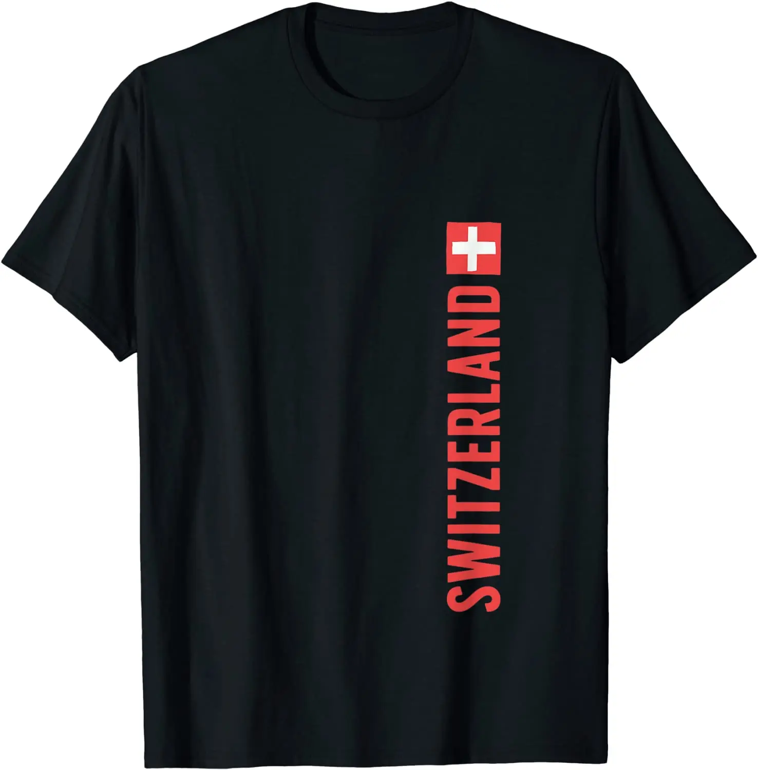 Swiss Switzerland Flag Pride Roots Men T-Shirt Short Sleeve Casual 100% Cotton Shirts