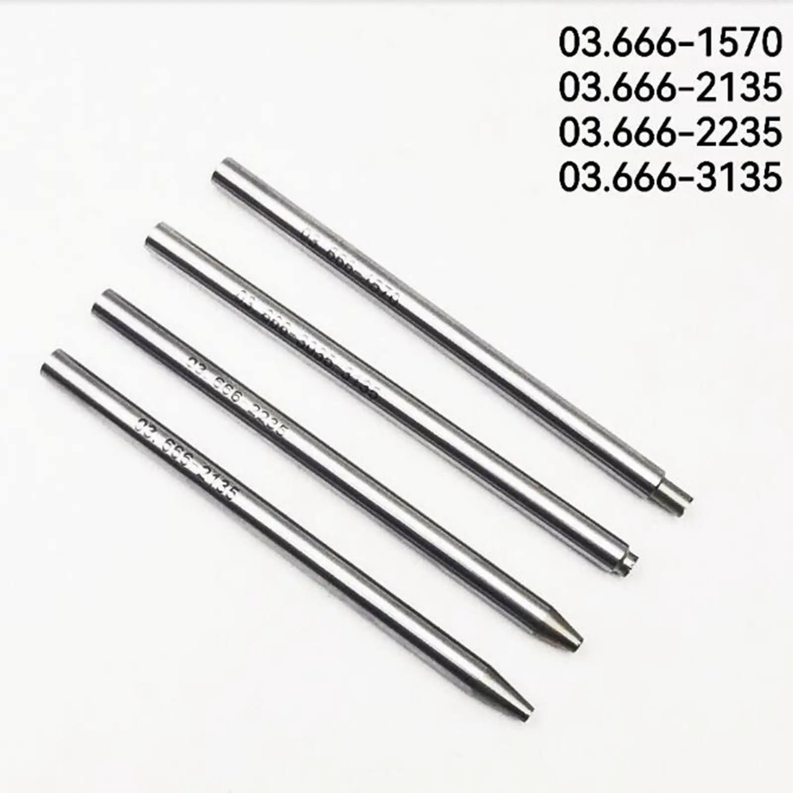 4x Oscillating Rotor Weight Axle Punch Clock Mechanical Watch Steel Strong Toughness Staking Punch for 2135 3035 3135 1570 2235