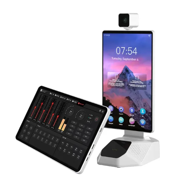 Tiktok Mobile Live Broadcast Touch Screen Video Switcher Broadcast Live Video Streaming Equipment Live Streaming Machine