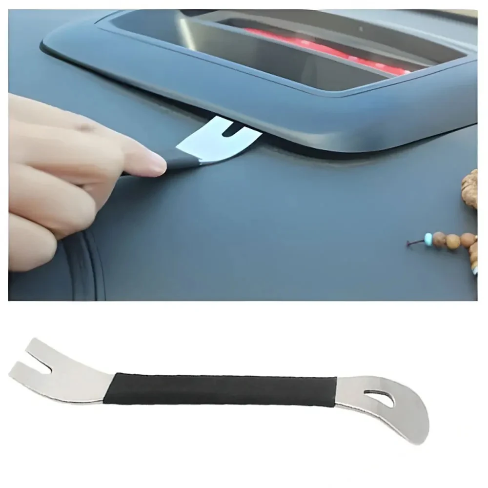 Stainless Steel Pry Plate Buckle Driver for Car Modification Removal of Audio Navigation Center Console Interior Door Panel Tool