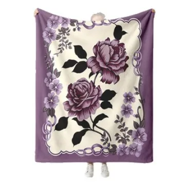 Sea Turtle Throw Blanket Ocean Patchwork Grid Pattern Fleece Blankets Marine Animal Print Sofa Nap Cover Cozy Bedding