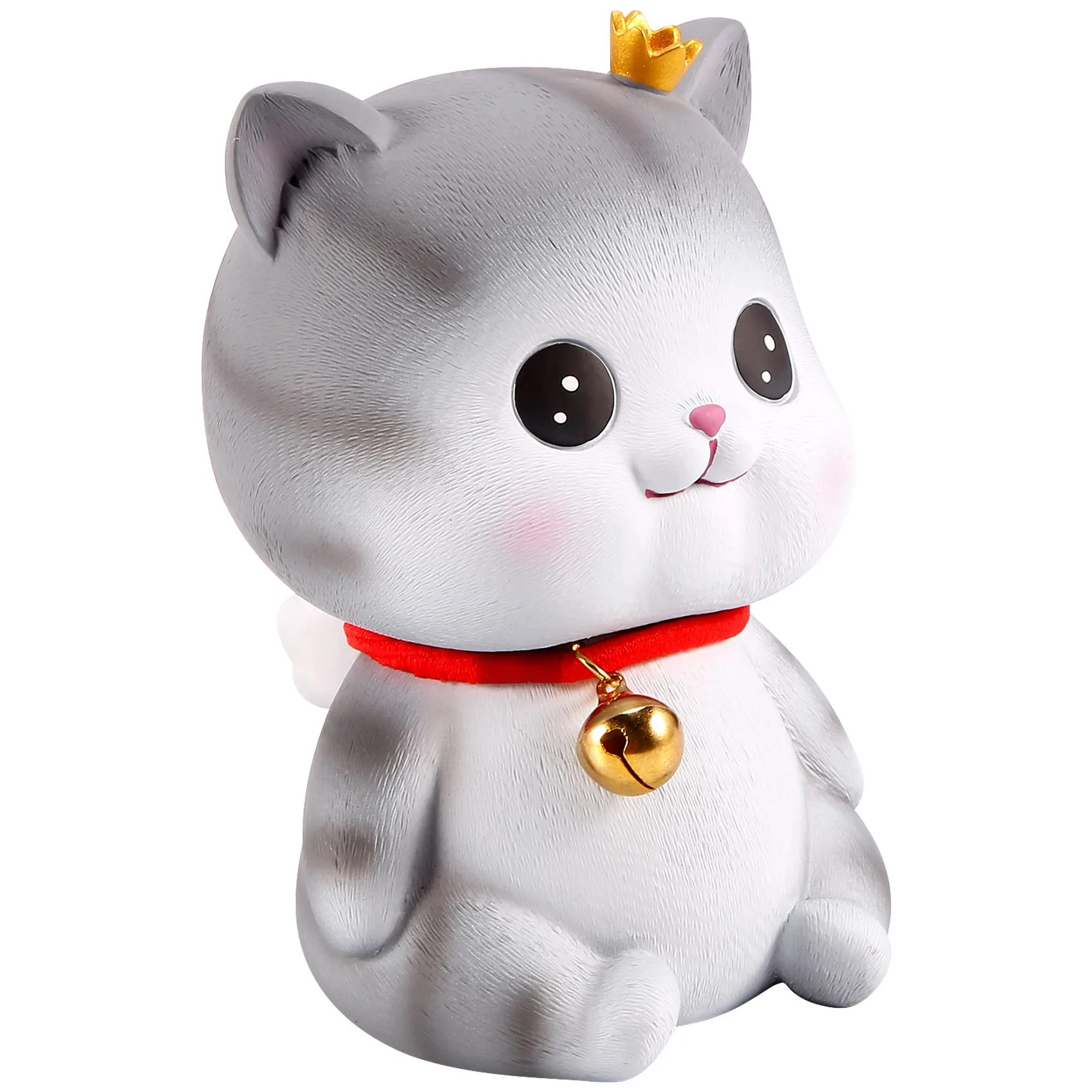 Cute Cat Decorative Saving Bank,Home Decoration Coin Bank Money Piggy Bank Help Form Right Money Habits,Eyes Open