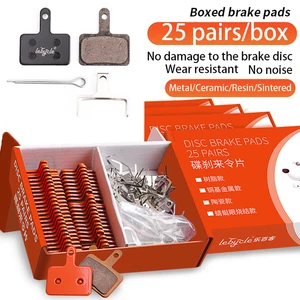 Universelle MTB -Fahrradbremse Bremse, Harz, Metall, Keramik, Rennrad, Hydraulikbremsbeläge, Shimano, Sram, Avid, Zoom, B01s, 25 Paar 8 Hauptverkaufsbremsstahl Shimano Harz - №8