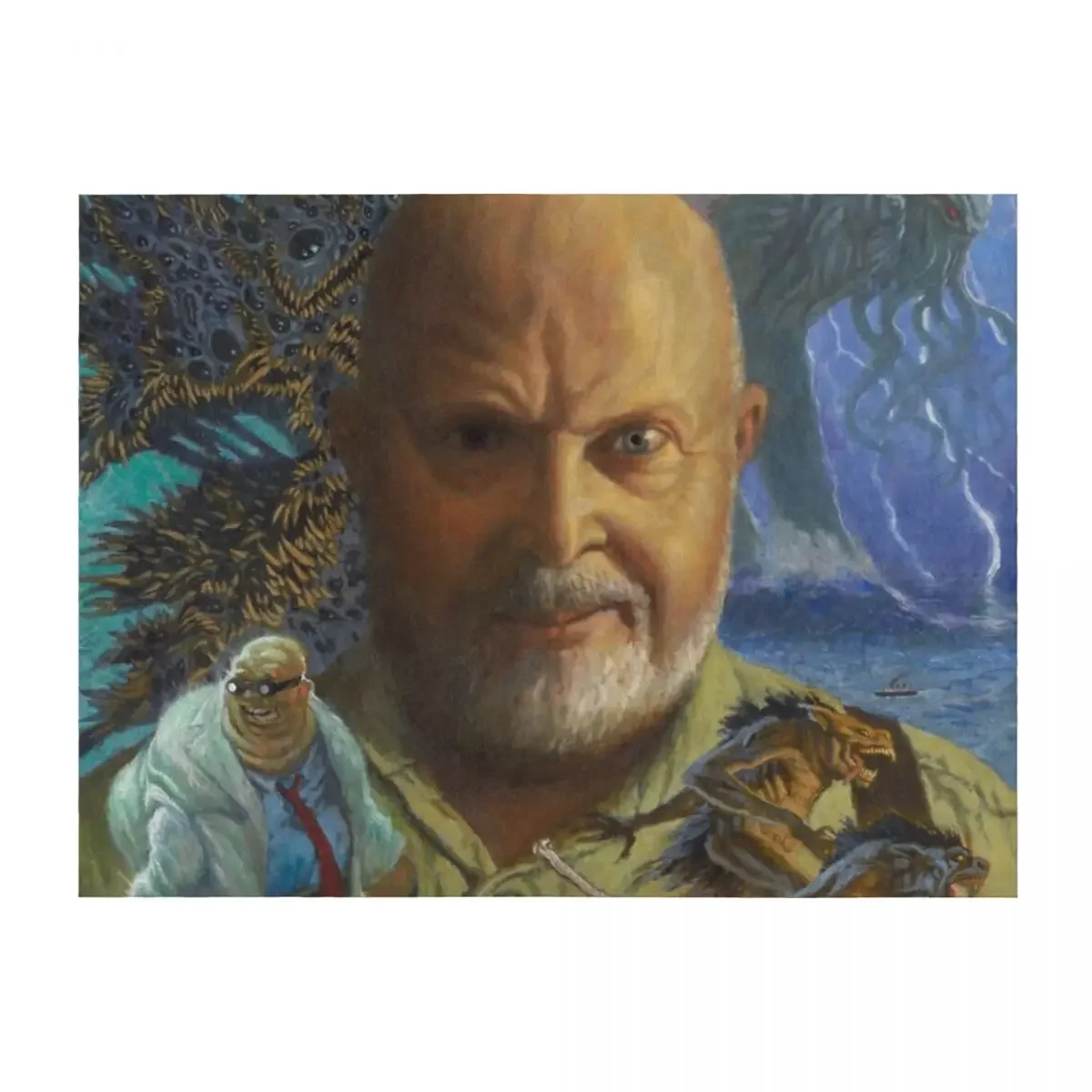 

Sandy of Cthulhu portrait Throw Blanket Thins Luxury Throw Polar Blankets For Bed Blankets
