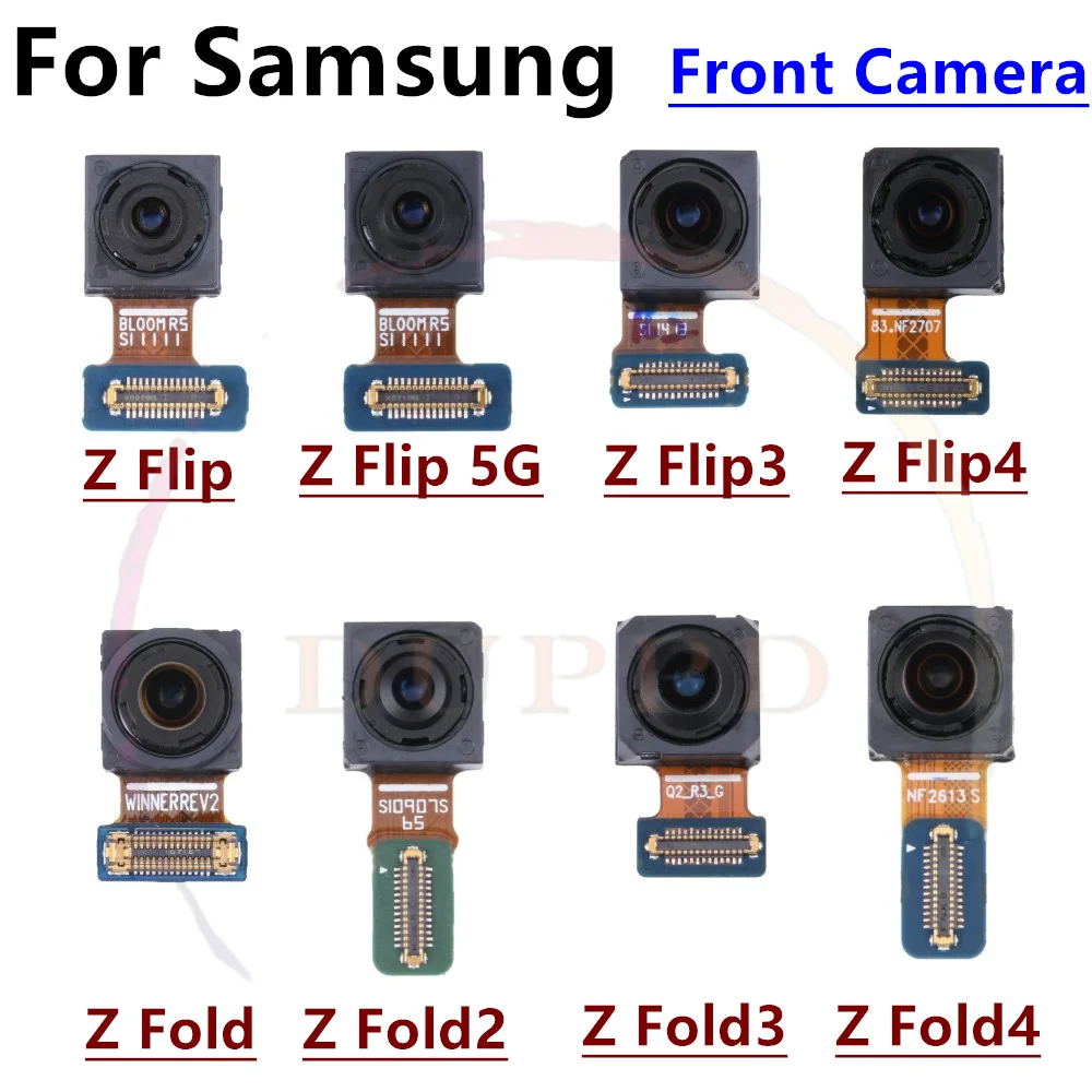 Front Facing Camera For Samsung Galaxy Z Fold Flip 2 3 4 Fold2 Fold3 Fold4 Flip3 FlIp4 5G Selfie Scanning