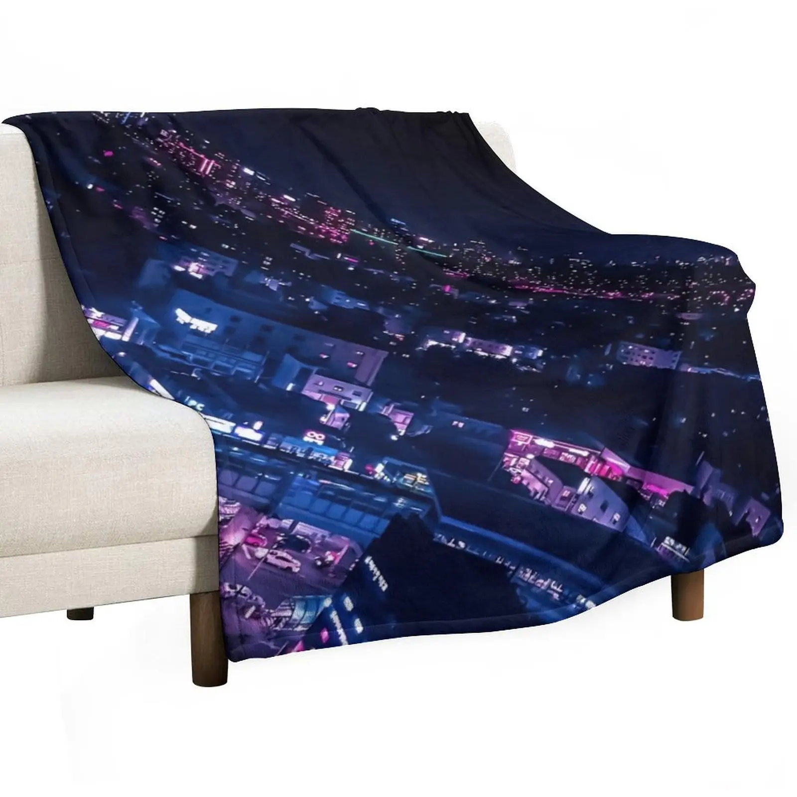 

Neon Nights Throw Blanket Picnic Luxury St Decorative Throw Blankets