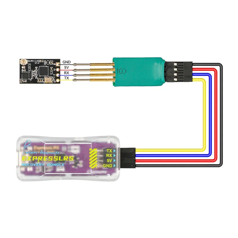 BETAFPV ExpressLRS Recovery Dongle FTDI USB To TTL Module Upgrade for The ESP32&ESP8XX Chip Suit For ELRS Lite Micro Receiver