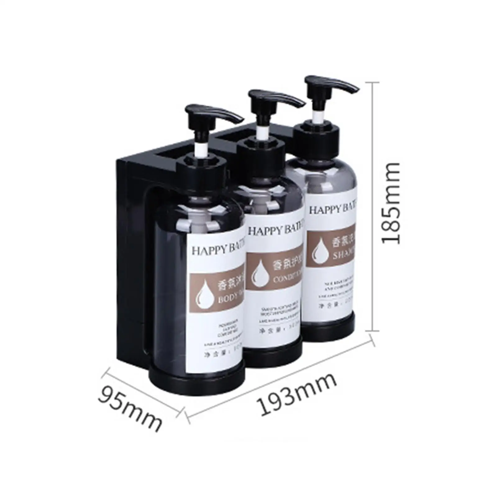 Waterproof Wall-Mount Manual Soap Pump 6