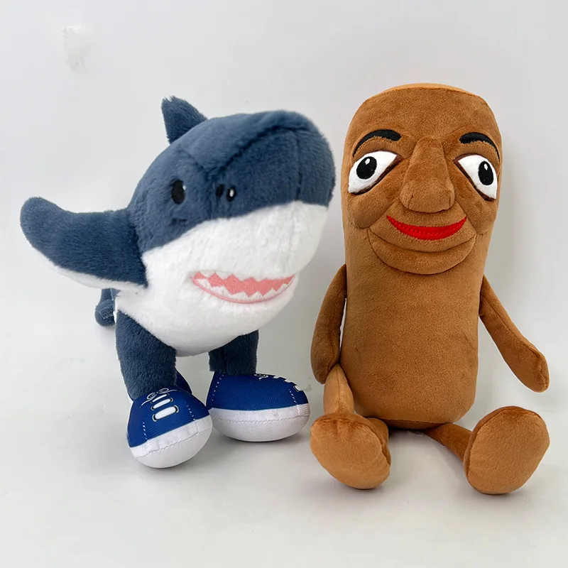 30cm Italian Brainrot Tralalero Tralala Plush Doll Meme Stuffed Soft Cushion Pillow Cute Custom Toy Fans Gift customized