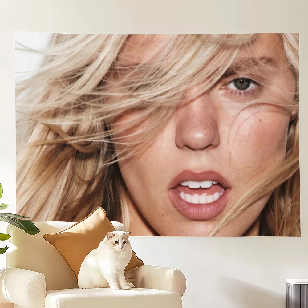 رينيه راب دغة لي العلم لغرفة الخيال العلمي الفني ديكور المنزل الجدار الشنق ديكور المنزل راية