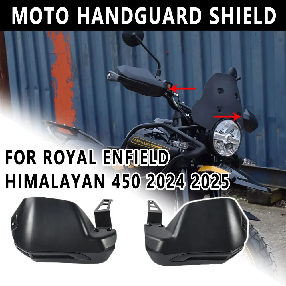 

Motorcycle For Royal Enfield Himlayan 450 HIMALAYAN 450 2024 2025 Accessory Handguard Shield Hand Guard Protector Windshield
