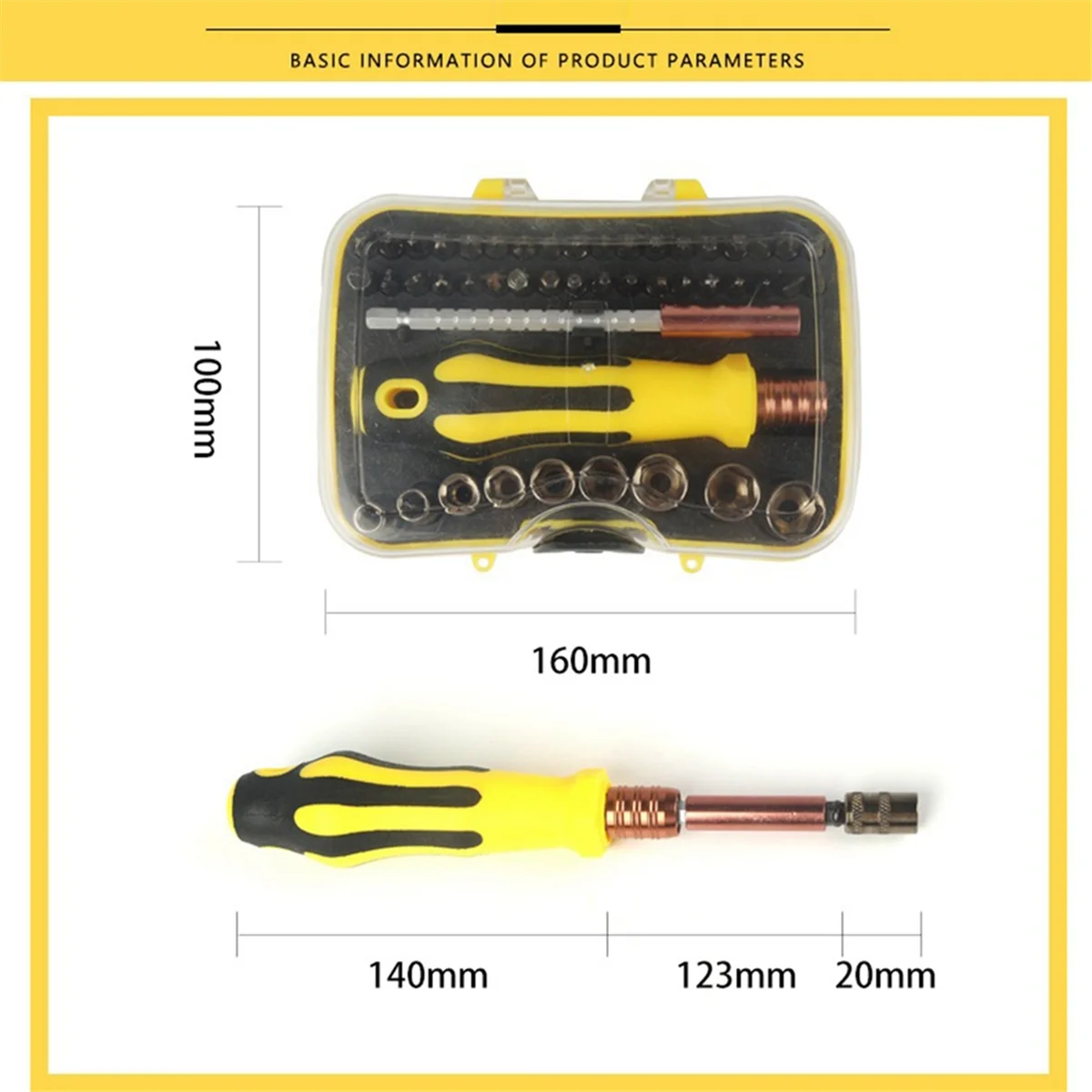 48-In-1 Screwdriver S2 Special Screwdriver Disassembly Tool Set Multifunctional Screwdriver Combination