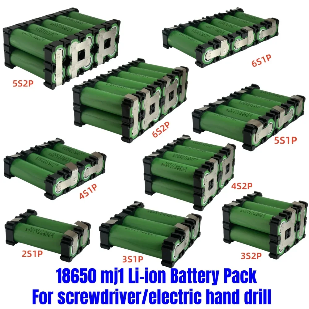 

For LG 18650 MJ1 3500Mah 20A discharge 3S 4S 5S 6S 7.4V 12V 14.4V 18V 25.2V screwdriver battery 18650 battery pack