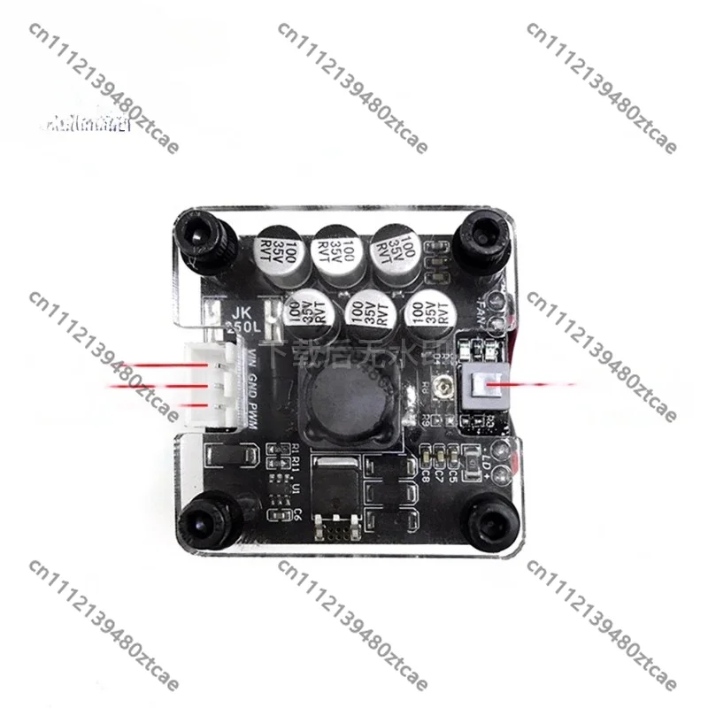 5500mW High Power Blue Laser Module 12V Adjustable Focus Laser Head DIY Engraving Cutting Machine Accessories view 5