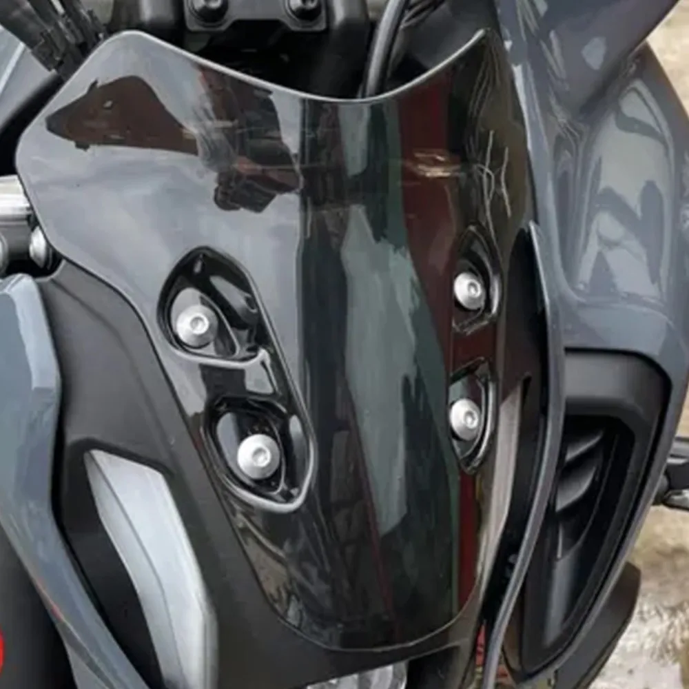 

2024 MT 07 Motorcycle Windscreen Screen Visor Double Bubble Wind Deflector For Yamaha MT07 MT-07 Windshield 2021 2022 2023