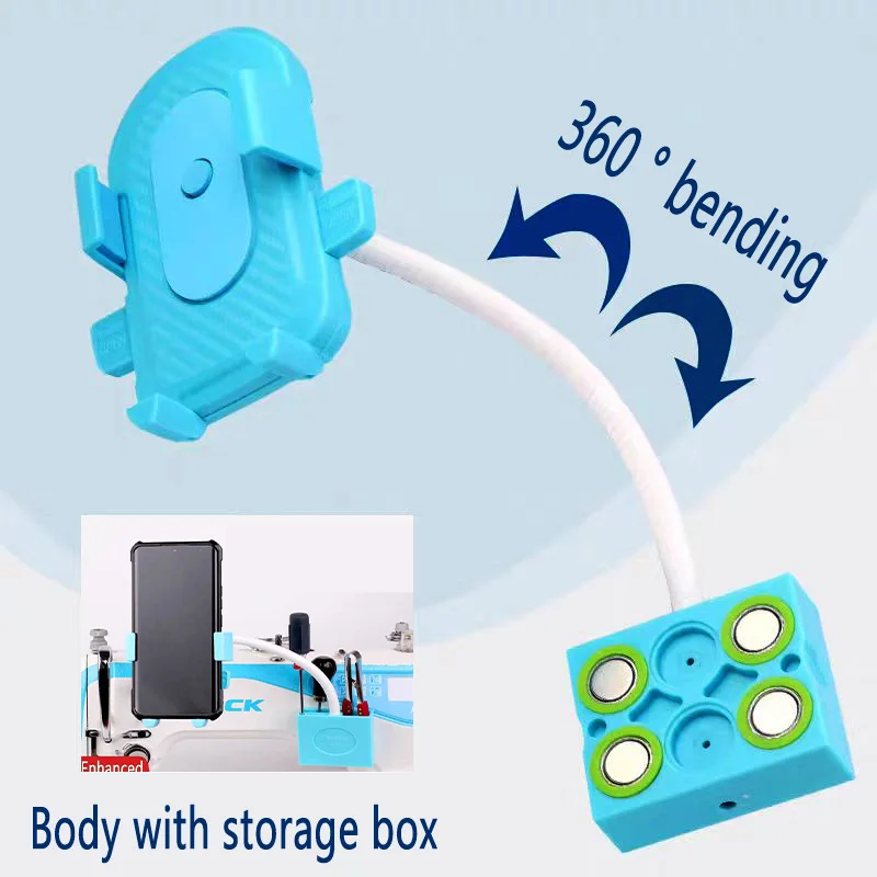 

Magnetic Cell Phone Holder For Sewing Machine Sewing Machine Accessory Tool For Sewing Mount With Flexible Gooseneck Stand