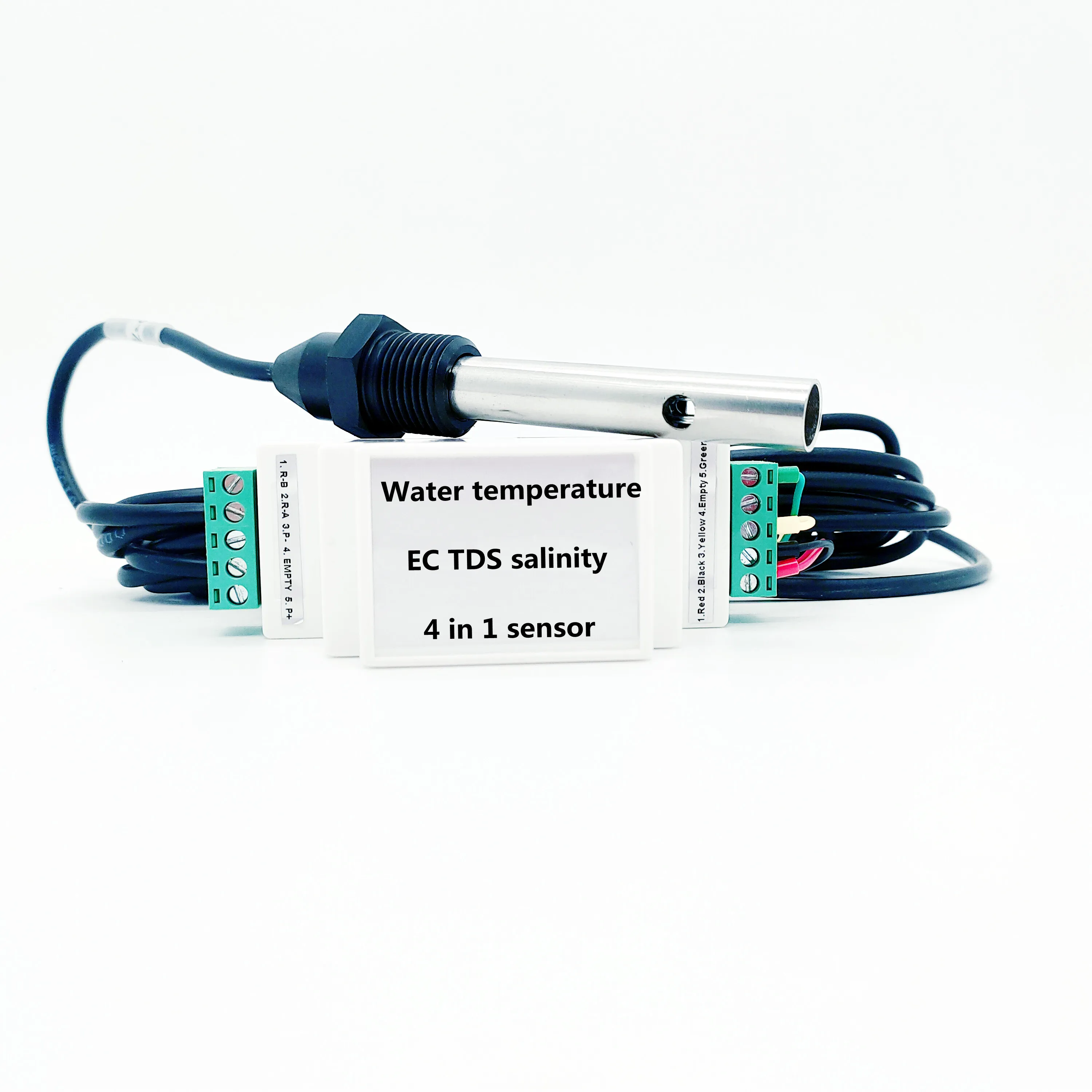 4-20mA 0-5V 0-10V RS485 MODBUS DIGITAL OUTPUT LORA LORAWAN SLIDEWAY INSTALLED WATER EC SENSOR
