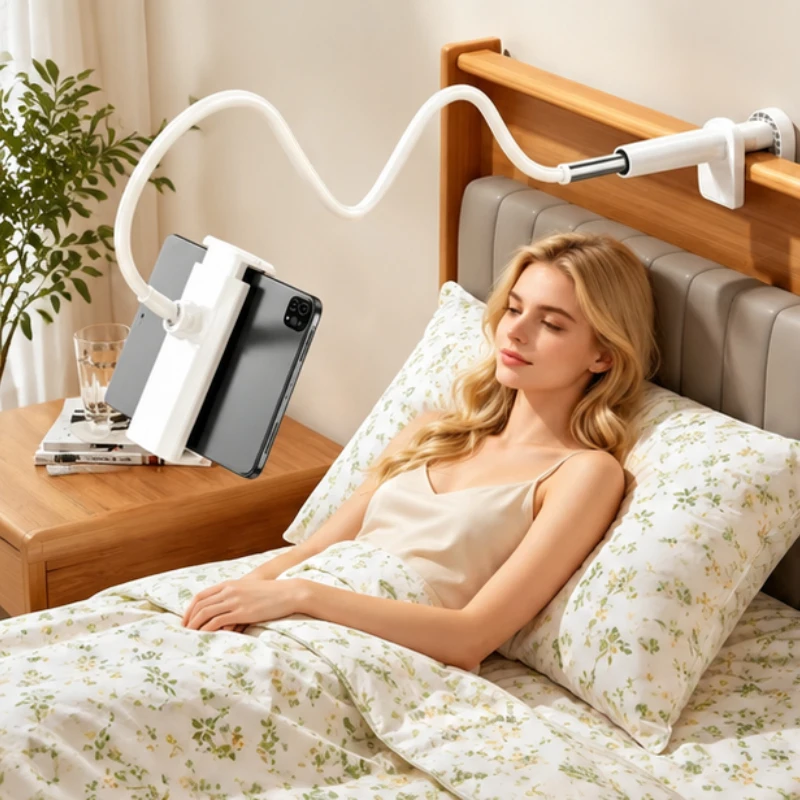 

2PCS 70CM Long Arm Lazy Phone Holder, Cantilever Desktop Stand, Universal Support Bracket for iPad, Tablet & Mobile Phones