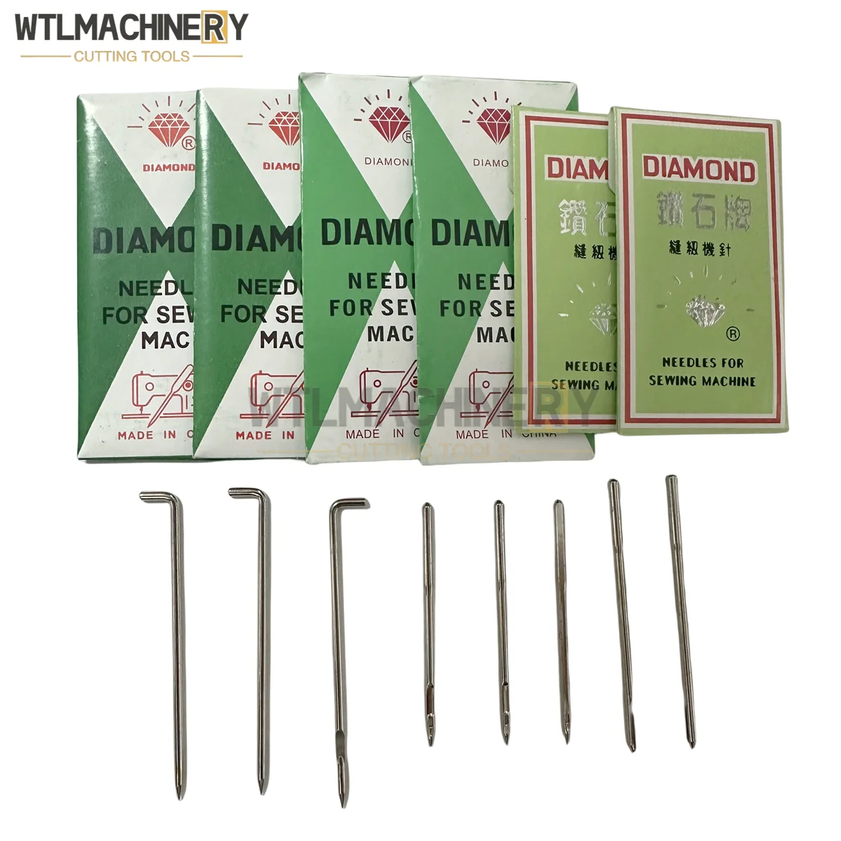 20Pcs Muller Martini Straight Needle L:41mm Model 140/22 Bookbinding Sewing Machine Needle