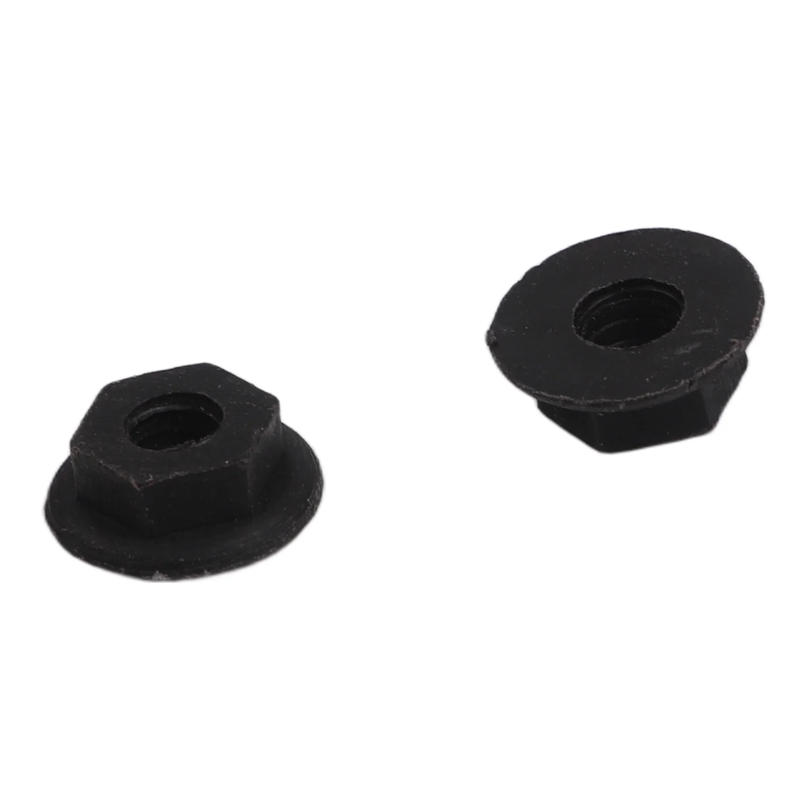 Wheel Trim Fastener Clips White 2* Metal Screws 2* Plastic Nuts Arch Bolt Nut Plastic Set 4*Plastic White Clips