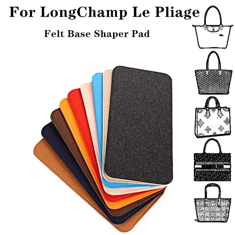 

Fit For LongChamp Le Pliage Handbag Felt Base Shaper Pad Cosmetic Bag Support Bottom Plate Anti-Collapse Liner Board