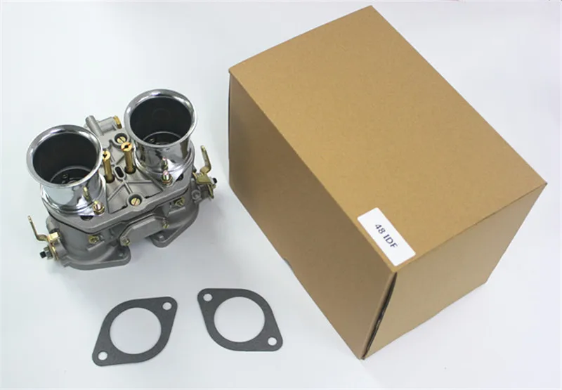 New 48 Idf 48idf Carburettor Carby Oem Carburetor + Air Horns Replacement For Solex Dellorto Weber Empi