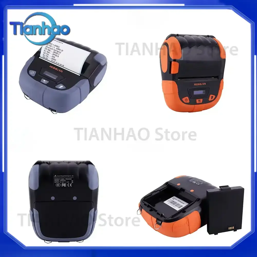 BEST Selling 80mm Bluetooth Mobile Label Printer for Universal Compatibility