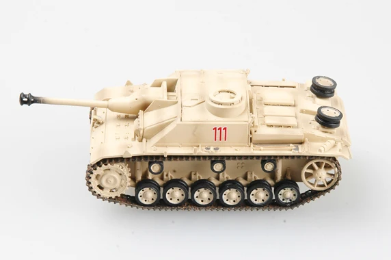 Easymodel 36150 1/72 German Stug III Ausf.G Rome 1944 Military Static Plastic Tank Model Finished Collection or Gift