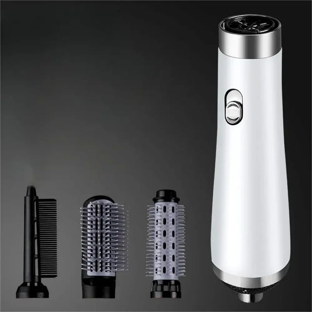 Conjunto de escova de secador de cabelo de ar quente-conjunto para secagem e modelagem de cabelo de um passo, iônico negativo, barril de cerâmica, destacável