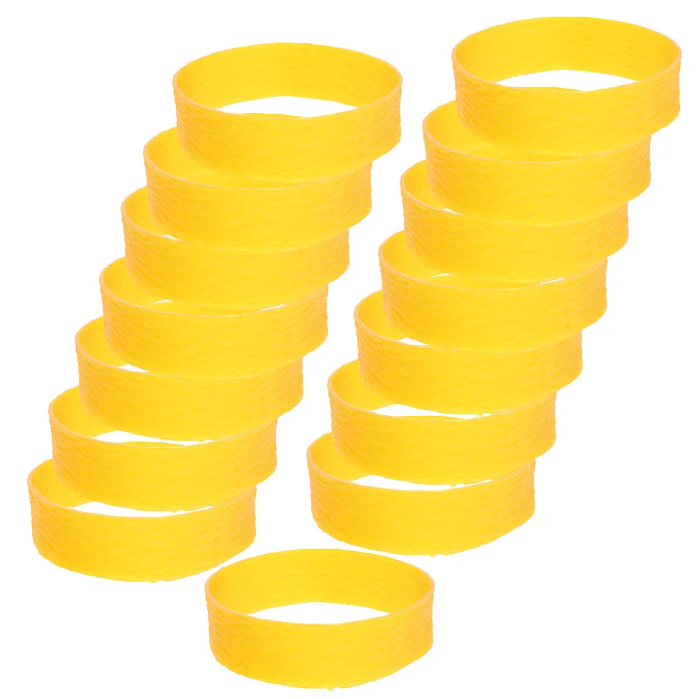 45 قطعة الأربطة المطاطية واسعة الثقيلة أربطة مرنة سميكة لربط سلة المهملات تثبيت في الهواء الطلق بقاء الاستخدام المنزلي السائبة تمتد #3