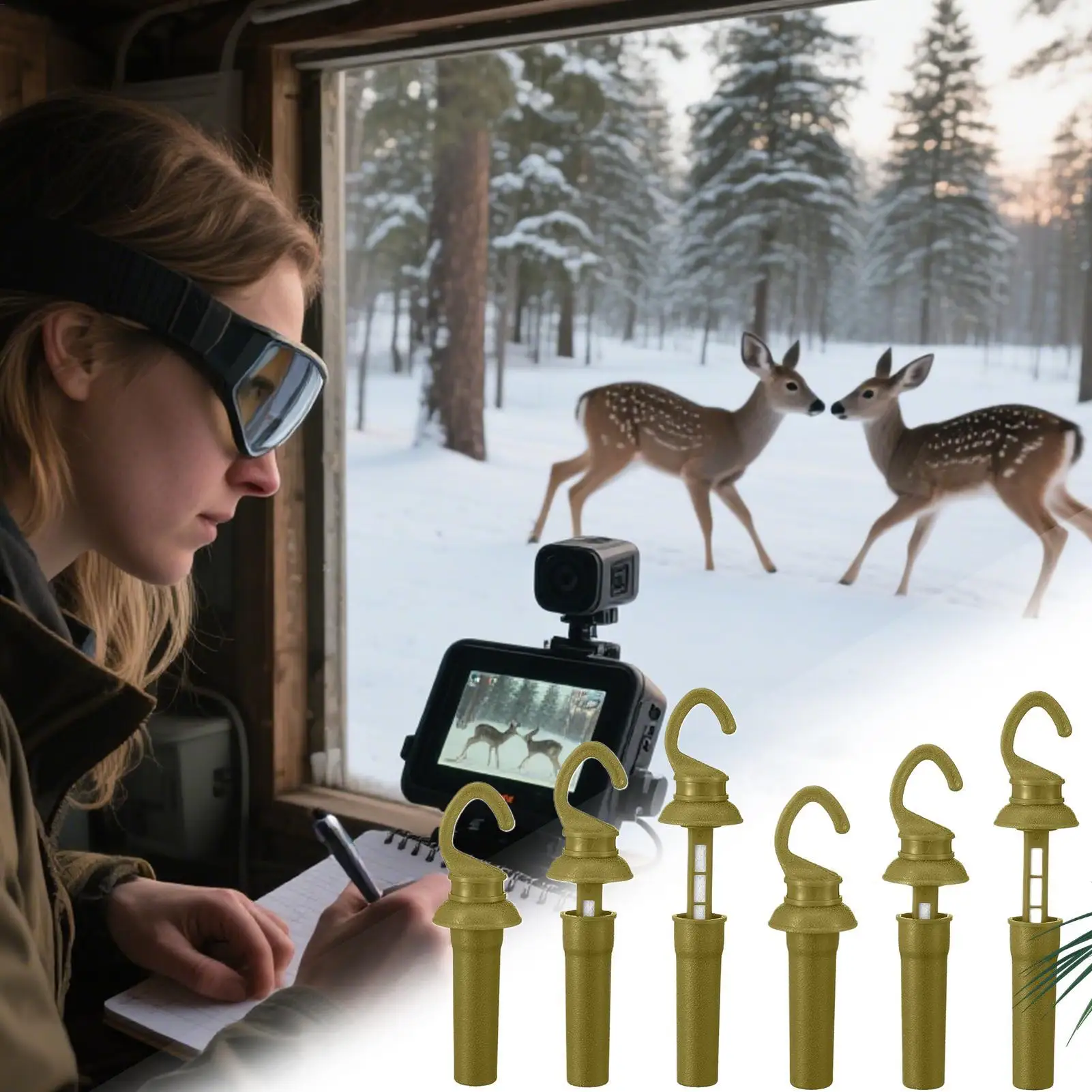 

Охотничий фитиль, герметичный фитиль для защиты от дождя со сменными фетрами для отца, парня, дедушки, дяди, соседа